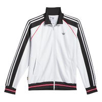Adidas Tyshawn Crystal White Black Scarlet Track Jacket