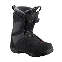 Salomon Pearl Boa Black Womens Snowboard Boots