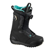 Salomon Ivy Boa SJ Black Meadowbrook Womens 2021 Snowboard Boots