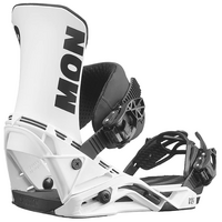 Salomon District White Mens 2022 Snowboard Bindings