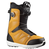 Salomon Launch Boa SJ Boa Golden Yellow Mens 2023 Snowboard Boots