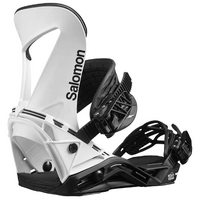 Salomon Hologram White Mens 2023 Snowboard Bindings