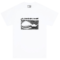 Limosine Skateboards Cat White Mens Short Sleeve Tee