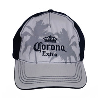 Corona Embroided Navy Baseball Dad Cap Hat Used Vintage