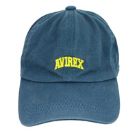 Avirex Embroided Blue Baseball Dad Cap Hat Used Vintage