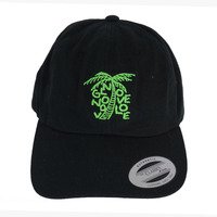 Embroidered Palm Tree Adjustable Dad Cap Authentic Vintage