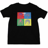 Queen Offical Merch Hot Space Printed Medium T-Shirt Used Vintage