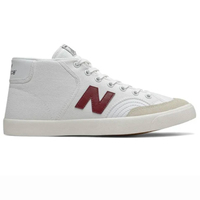 New Balance Numeric 213 White Burgundy Mens Skateboard Shoes