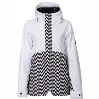 Nikita Sitka White Womens 15K 2021 Snowboard Jacket