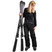 Nobodys Princess Zali Black Womens Snowboard Pants