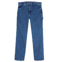 Dickies Relaxed Fit Stone Washed Indigo Mens Carpenter Jeans P1993