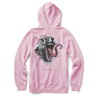 Primitive x Marvel Venom Pink Mens Pullover Hoodie