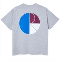 Polar 3 Tone Logo Fill Sport Grey Mens T Shirt