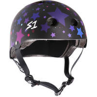 S1 Lifer Certified Black Stars Skateboard Helmet