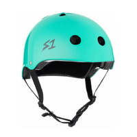 S1 Lifer Certified Gloss Lagoon Skateboard Helmet