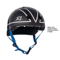 S1 Lifer Certified Lonny Hiramoto Gloss Black Skateboard Helmet