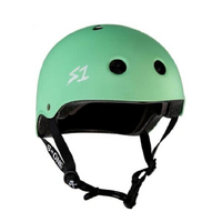 S1 Lifer Certified Matte Mint Green Skateboard Helmet