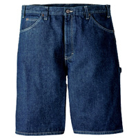 Dickies 11 Rinsed Indigo Relaxed Fit Mens Carpenter Denim Shorts