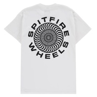 Spitfire Classic Swirl White Mens Short Sleeve Tee