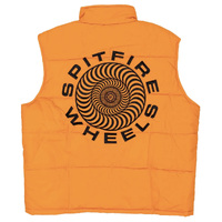 Spitfire Classic 87 Orange Puffer Vest