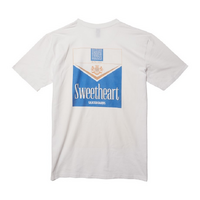 Sweetheart Winfield Blue White Mens Short Sleeve Tee