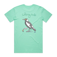 Sweetheart Wrong Hole Magpie Mens Short Sleeve Tee