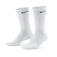 Nike Everyday Cushioned Training White Unisex Crew Socks 3 Pack