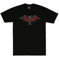 Thrasher Bat Black Mens Short Sleeve T-Shirt