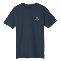 Huf Essentials Triangle Navy Mens Short Sleeve T Shirt
