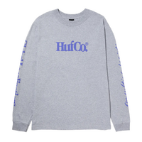 Huf Co. Heather Grey Mens Long Sleeve Tee