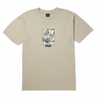 HUF Burning Away Bone Mens Short Sleeve Tee T-Shirt
