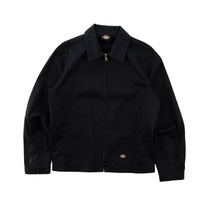 Dickies Denim Zippered Black Small Jacket Used Vintage