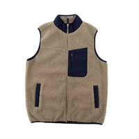 Unknown Brand Woollen Large Fleece Vest Used Vintage