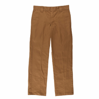 Dickies 873 Slim Straight Tan 30" Work Pants Used Vintage