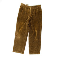 Unknown Baggy Cords Brown 32" Corduroy Pants Used Vintage