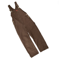 Dickies DB100 Duck Brown 30" Coverall Overalls Used Vintage