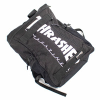 Thrasher Skate Straps Black 30L Backpack Used Vintage