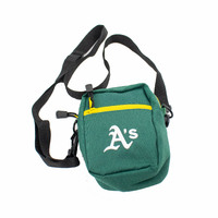 Oakland A's Green Sling Bag Used Vintage