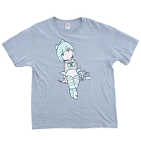 United Athlete Fairy Grey X-Large T-Shirt Used Vintage