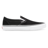 Vans Skate Slip-On Pro Black White Mens Skateboard Shoes