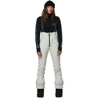 Rojo Soft Shell High Rise Snow White 10K 2023 Womens Snowboard Pants