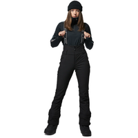 Rojo Soft Shell High Rise True Black 10K 2023 Womens Snowboard Pants