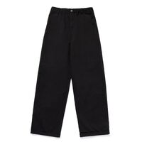HUF Twill Black Womens Baggie Pant
