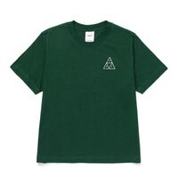 HUF Triple Triangle Dark Green Womens Short Sleeve Shirt