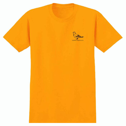 Anti Hero Basic Pigeon Gold Mens Short Sleeve T Shirt [Size:Small]