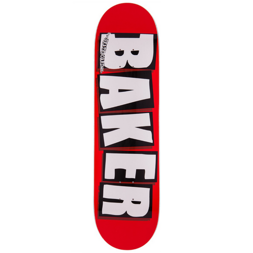Baker Brand Logo White 8.5" Skateboard Deck