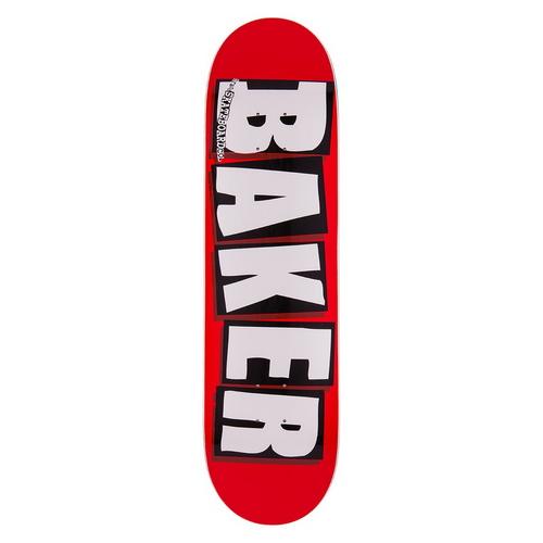 Baker Brand Logo White 8.625" Skateboard Deck