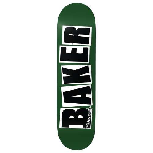 Baker Brand Logo Green 8.475" Skateboard Deck