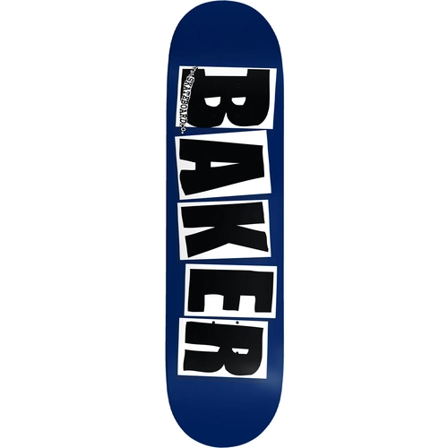 Baker Brand Logo Navy 8.5" Skateboard Deck