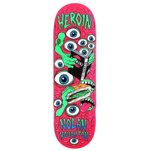 Heroin Nolan Houghton Mutate Or Die Deck 9.5" Skateboard Deck